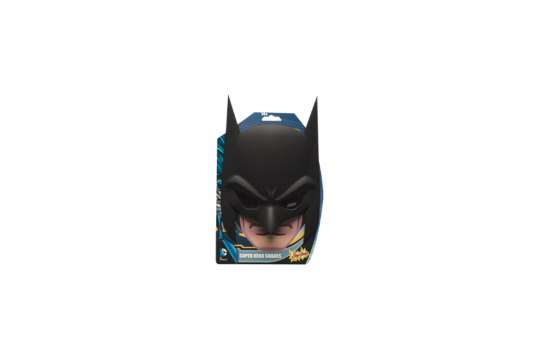 Glide into action and protect Gotham in style with the Batman sun-staches! These super hero shades are the best in entertaining wear. Designed to fit kids and most adults too! These sun-staches will keep your identity a secret while you save the city. Be Batman!