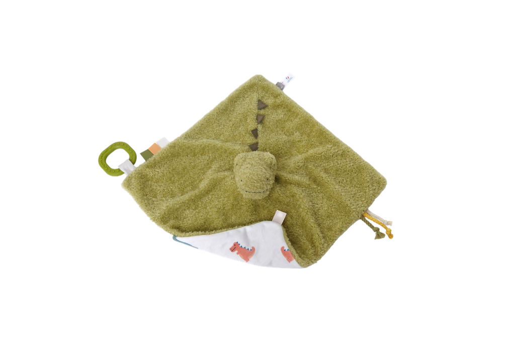 Rex the comforter on display spread out