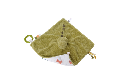 Rex the comforter on display spread out