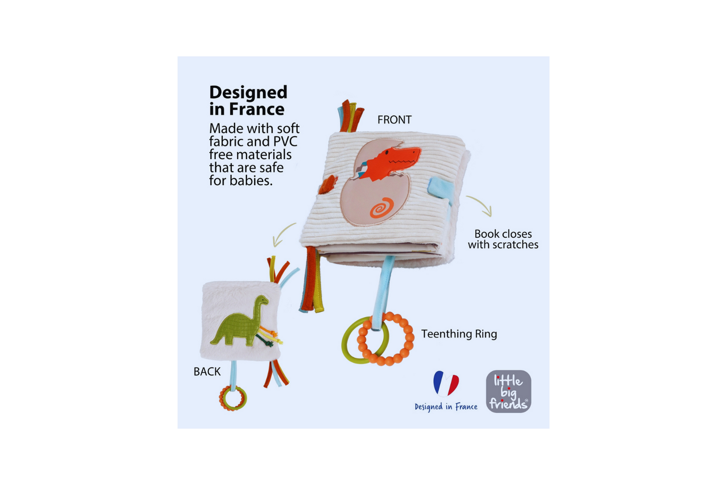 Dino - Soft Activity Book 2-in-1