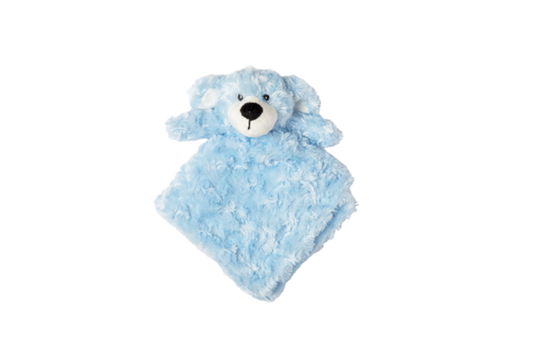 The&nbsp;Necessities by Tendertyme Blue Curly Doggy Plush Nunu is the perfect companion for your little one, combining comfort and cuteness in one delightful package. Made from 100% polyester, this plush toy is incredibly soft and cuddly, ideal for snuggling during nap time or playtime.
