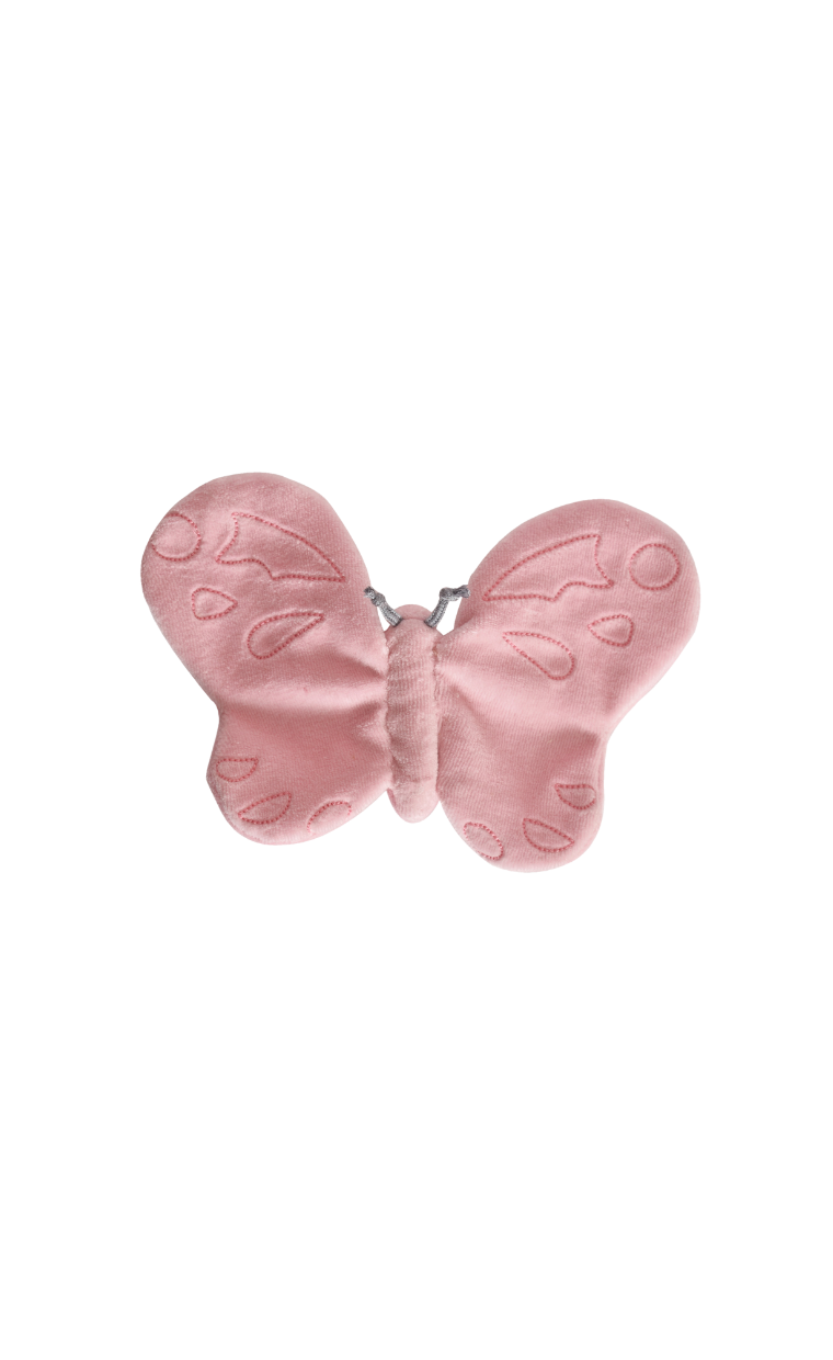 Made from 100% OCS certified organically grown cotton velour with embroidered details and crinkle paper filling. Perfect for ages: 0+months

Height: 4.3"
