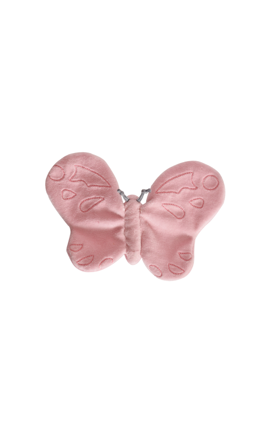 Made from 100% OCS certified organically grown cotton velour with embroidered details and crinkle paper filling. Perfect for ages: 0+months

Height: 4.3"