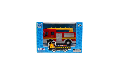 Lil Truckers Fire Ladder Truck is a perfect toy for little hands, measuring approximately 5 inches (L) x 2 inches (W) x 2 inches (H).

Ready to take on any obstacles in its path, making it a great addition to your child's imaginative and fun filled firefighting adventures.

Ages: 3Y+