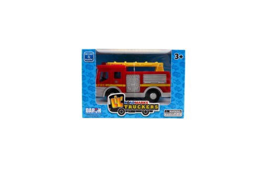 Lil Truckers Fire Ladder Truck is a perfect toy for little hands, measuring approximately 5 inches (L) x 2 inches (W) x 2 inches (H).

Ready to take on any obstacles in its path, making it a great addition to your child's imaginative and fun filled firefighting adventures.

Ages: 3Y+