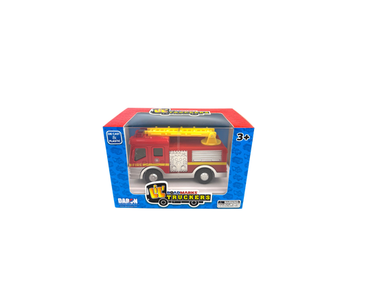 Lil Truckers Fire Ladder Truck is a perfect toy for little hands, measuring approximately 5 inches (L) x 2 inches (W) x 2 inches (H).

Ready to take on any obstacles in its path, making it a great addition to your child's imaginative and fun filled firefighting adventures.

Ages: 3Y+