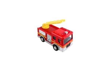Lil Truckers Fire Ladder Truck is a perfect toy for little hands, measuring approximately 5 inches (L) x 2 inches (W) x 2 inches (H).

Ready to take on any obstacles in its path, making it a great addition to your child's imaginative and fun filled firefighting adventures.

Ages: 3Y+