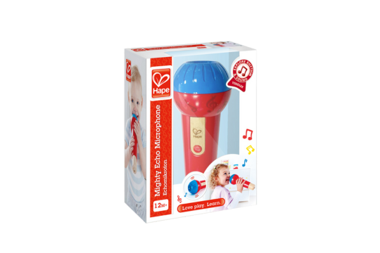 Do you dream of being a famous singer? With the high quality, battery-free Mighty Echo Microphone, everyone can sing like a pop-star! This microphone encourages role playing, boosts creativity and music skills development.&nbsp;

Great for ages: 12 Months+
