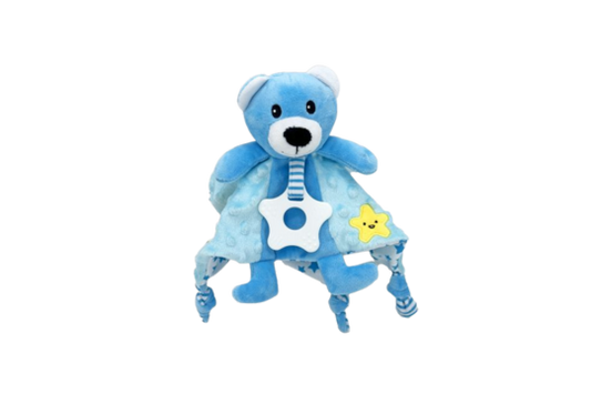 Key features:
• Multiple textures for tactile exploration
• Crinkly sounds to stimulate auditory senses
• Vibrant colors for visual engagement
• Teething-friendly elements for oral comfort
• Lightweight and easy for small hands to grasp