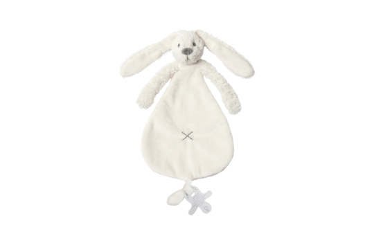 The ivory white cuddly toy of our most popular rabbit Rabbit Richie is not only super soft, but also easily holds on to his ears or arms. He offers comfort, gives peace and is already an indispensable friend for many children!