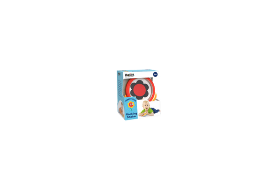 Its unique hemisphere design introduces the baby to a world of new colours, sounds and movements while discovering many different visual and audio effects.

The rocking shaker is the perfect toy for tummy time because the baby develops strength, coordination, mobility, motor skills, posture and bonding.

Perfect for ages 3 months+