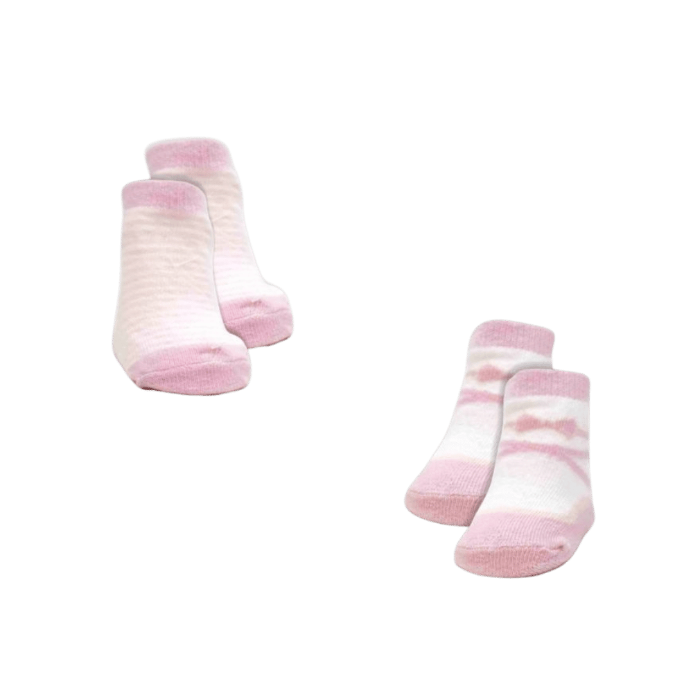 4 Pack Knit Swaddle Set-White Kitty