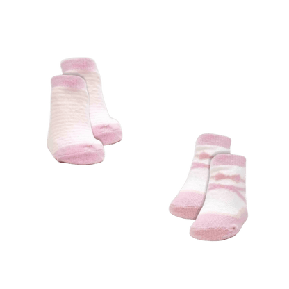 4 Pack Knit Swaddle Set-White Kitty