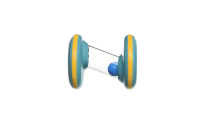 A spectacular toy with a smart design that encourages babies to move their bodies and explore fascinating sounds and colours. It is ideal for ages 3 months and up.
