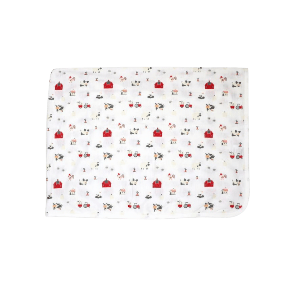 swaddle blanket on display