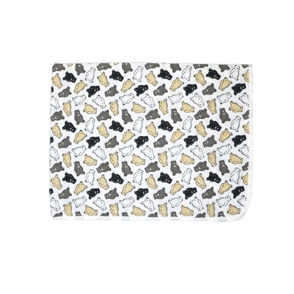 Swaddle blanket on display