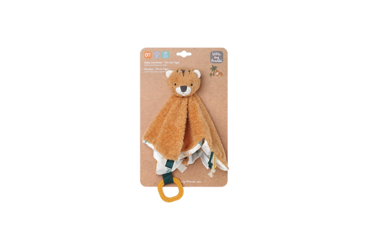 Tim The Tiger-Baby Comforter on a brown display box