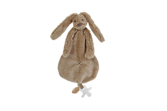 The brown cuddly toy of our most popular rabbit Rabbit Richie is not only super soft, but also easily holds on to his ears or arms. He offers comfort, gives peace and is already an indispensable friend for many children!