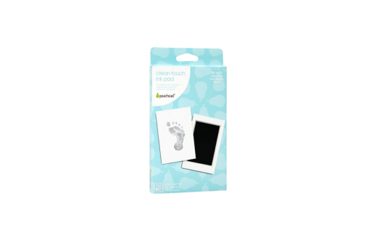 This ink pad achieves a highly detailed print of your little one’s hand or foot without ink ever getting on their skin! Absolutely no mess!